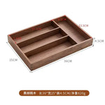 boîtes rangement bois moderne plateau thé tasses théière bijoux minimaliste