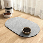 tapis doux moderne gris chien facile nettoyer sans glisser 30x50cm 40x60cm