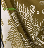 canapé moderne or noir imprimé abstrait coussins matériaux bricolage tissu doux salon