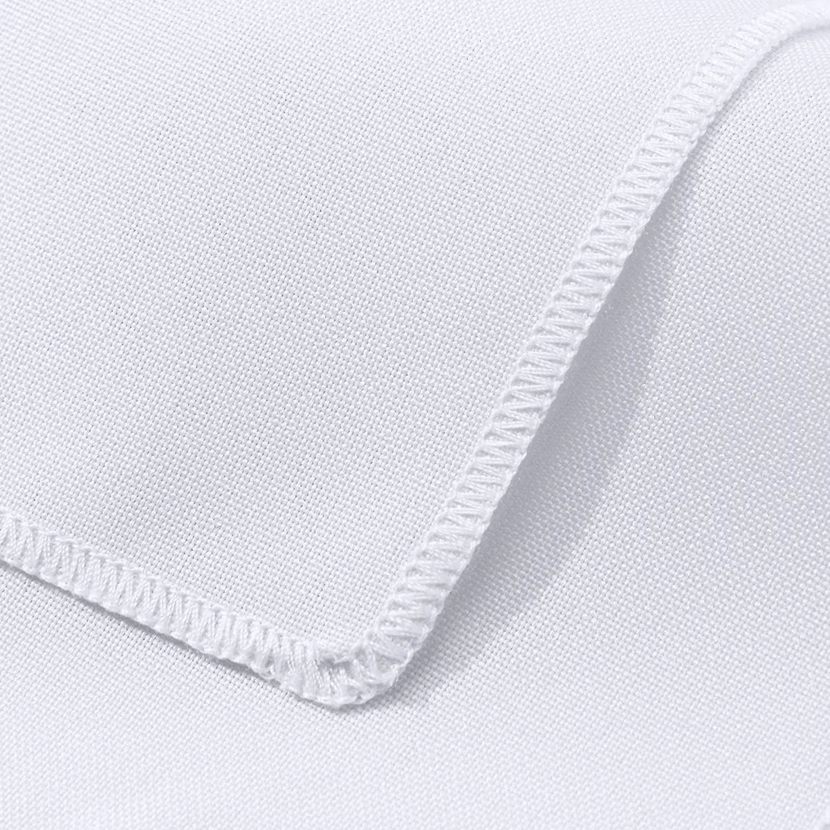 nappe blanche polyester réutilisable moderne table événement mariage festivitépaque totale tissu uni aspect lisse