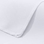 nappe blanche polyester réutilisable moderne table événement mariage festivitépaque totale tissu uni aspect lisse