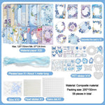 sac main blanc imprimé papillons fleurs cœurs cadres moderne détaillé
