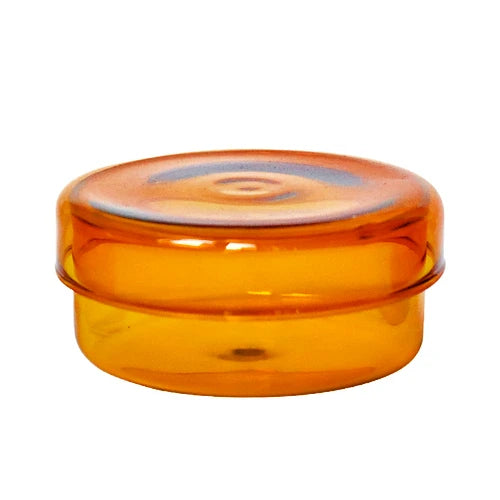 boîtes bijoux verre transparentes modernes différentes couleurs anneaux boucles d'oreilles.storage container with lid