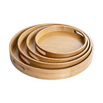 plateau bois moderne minimaliste poignées collations desserts thé naturel brunclair texturesnaturelles opaques