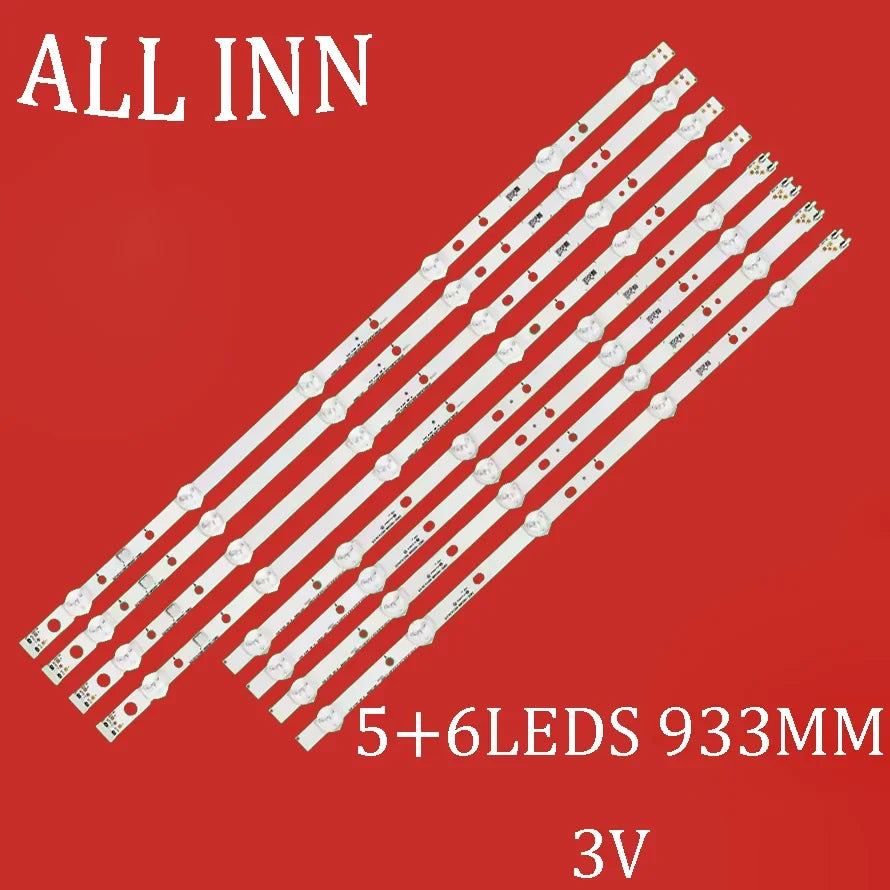 barres lumineuses led blanc rouge fond industrielle technique leds 933mm 3v connecteurs