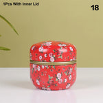 pot thé verre vintage poignée motif fleurs boisson rangement