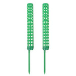 support plante plastique blanc moderne grille mailles régulières insertion sol