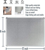 panneau informatif bilingue anglais espagnol bleu blanc 20x14cm informative