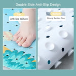 tapis bain marin dessin animé poissons méduses coraux adhésifs antidérapants salle bain enfants adultes