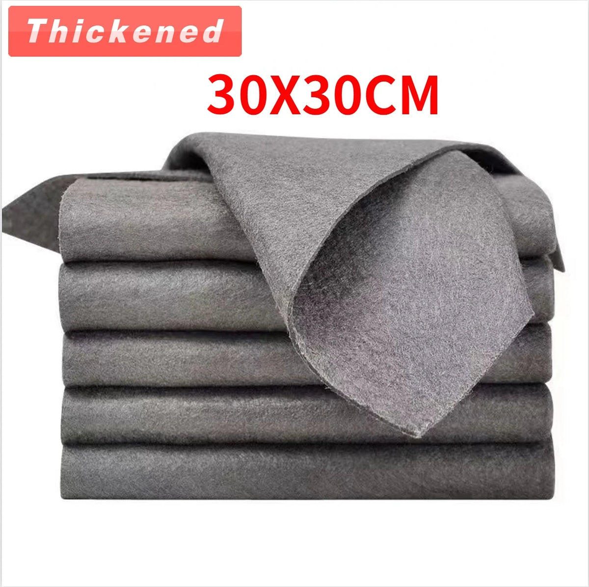 serviette nettoyage microfibre gris foncé respectueuse l'environnement moderne sans filigrane