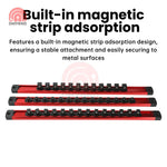 support cordon puissance métallique aluminium bleu rouge clips adhésifs modernes 38 25 50 cm