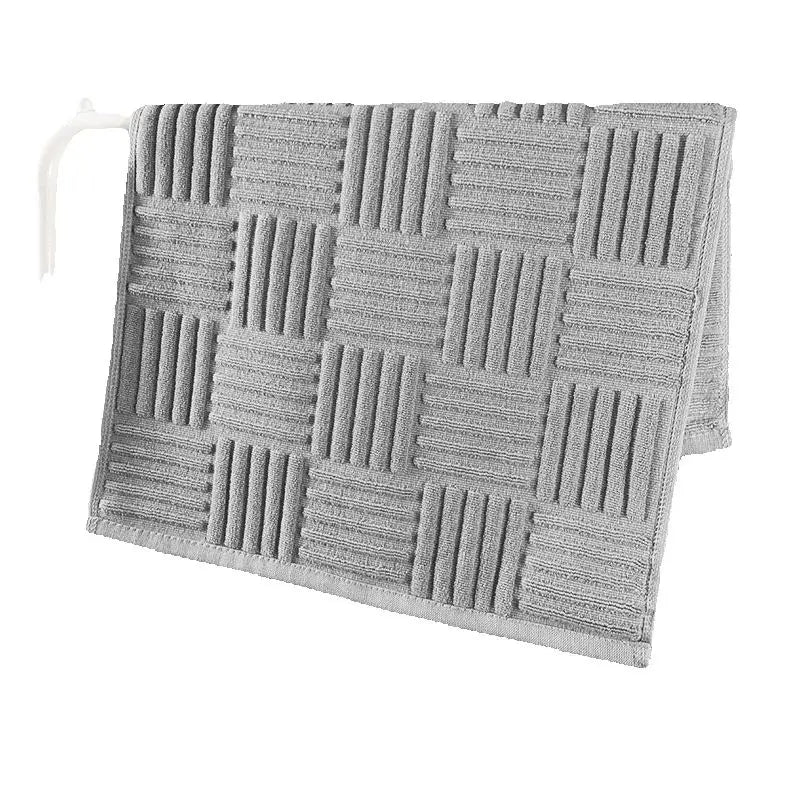 gant cuisine coton rayures vertes gris bleu beige absorption rapide anti dérapant moderne crochet