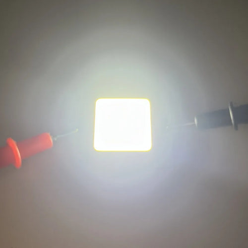 puce led cob carrée haute luminosité projecteur éclairage diy blanc chaud froid