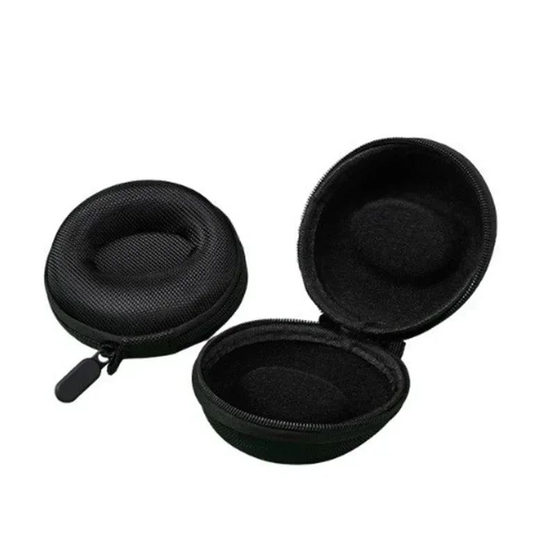 boîte rangement montres tissu mat doublure mousse fermeture glissière noir rouge moderne pratique