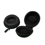 boîte rangement montres tissu mat doublure mousse fermeture glissière noir rouge moderne pratique