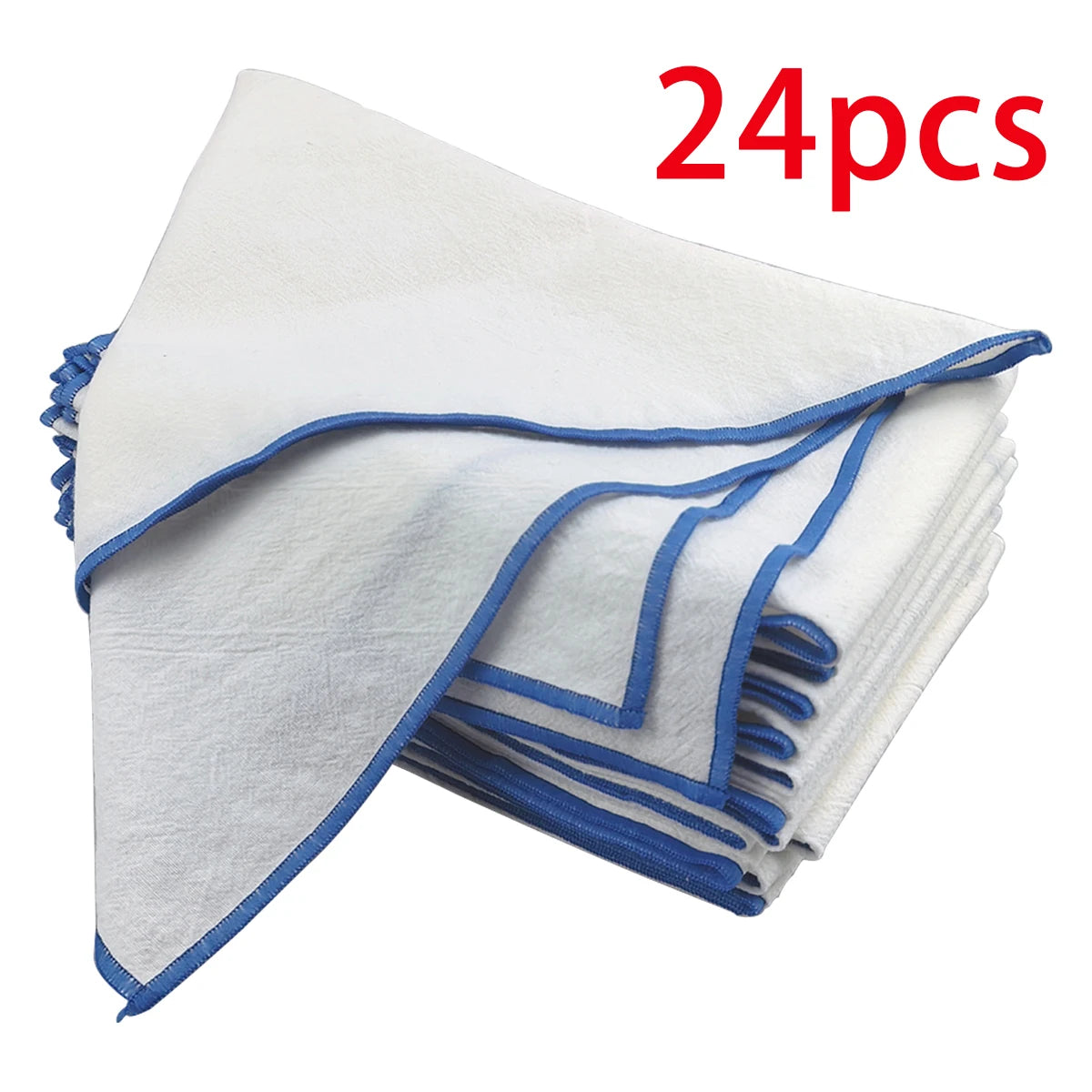 serviettes table polyester uni blanc modernes maison restaurant 40x40cm pack 6pcs