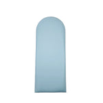 coussin tête lit bleu jaune rayures horizontales moderne adhésif 20x50cm festive déco chambre