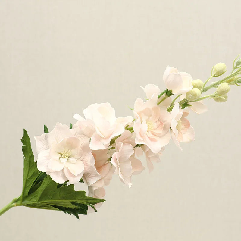 bouquet artificiel fleurs simples rose blanc vert vase décoration moderne mariageintérieur