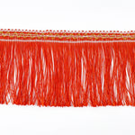 franges décoratives rubans frisés polyester rouge bleu rose jaune vert 10cm textiles decoration
