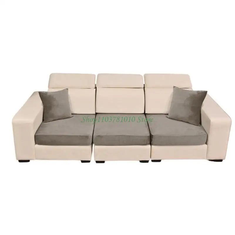 housses canapé velours 100% polyestère vert olive gris bleu marine marron moderne printemps été