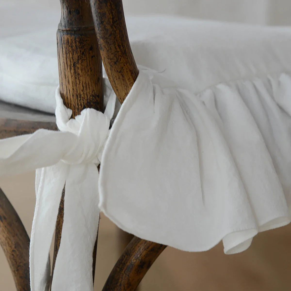 Housse coussin chaise salle à manger coton