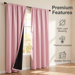 rideau moderne gris opaque uni fenêtre installer chez soi 135x160cm