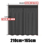 rideau compartiment anti insectes polyester magnetic noir texture maille moderne clips sac rangement