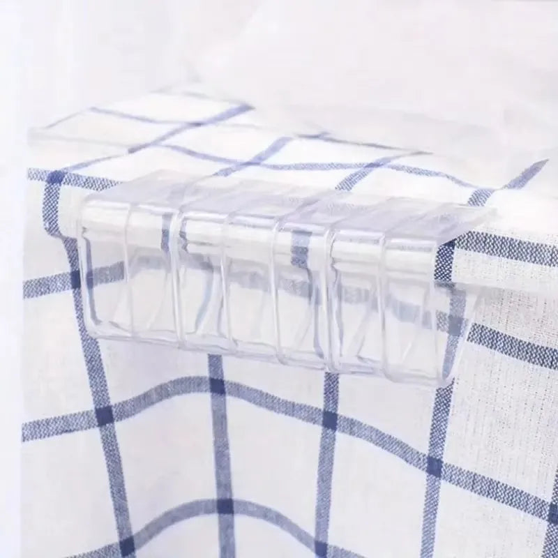 clips table transparents modernes pince maintien nappe intérieur extérieur set 12 pièces plastique