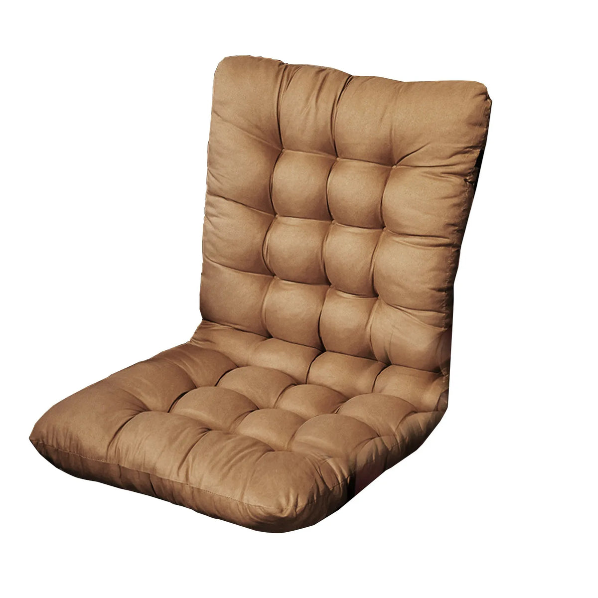 coussin chaise ergonomique polyester coton quadrillé moderne confortable jaune marron gris vert beige opaque