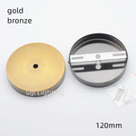 disque suspension lampe métal fer moderne blanc chrome rouge bronze pearl black gold bronze