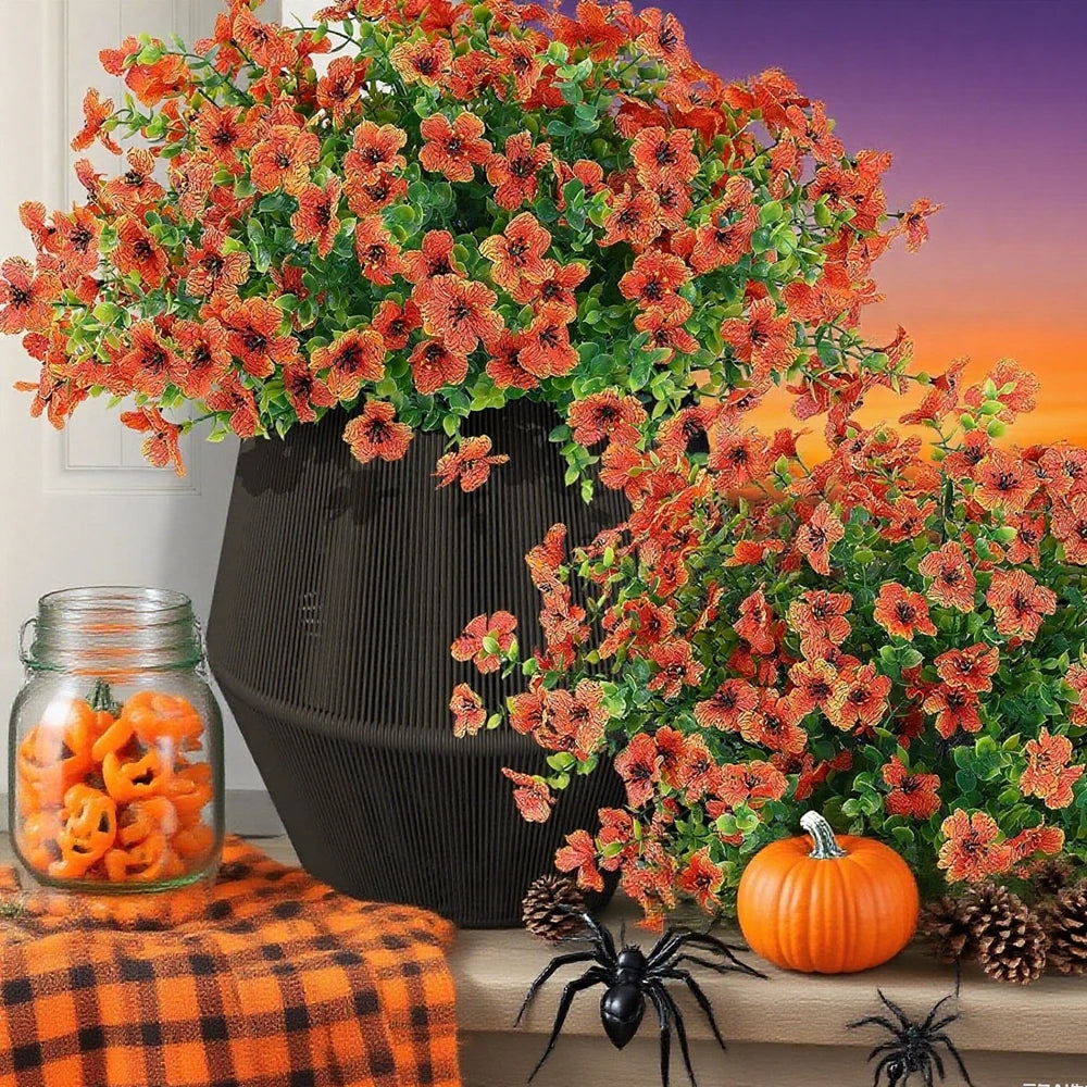 plantes artificielles fleurs vertes rouge decoration exterieure intérieure mariage valentin erotique herbe classique erotique