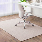 tapis sol intérieur moderne antidérapant tissé polyester gris bleu marron maison