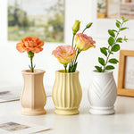 moule silicone vases rayures verticales classique pots fleurs décoration intérieure facile démouler succulentes rangement