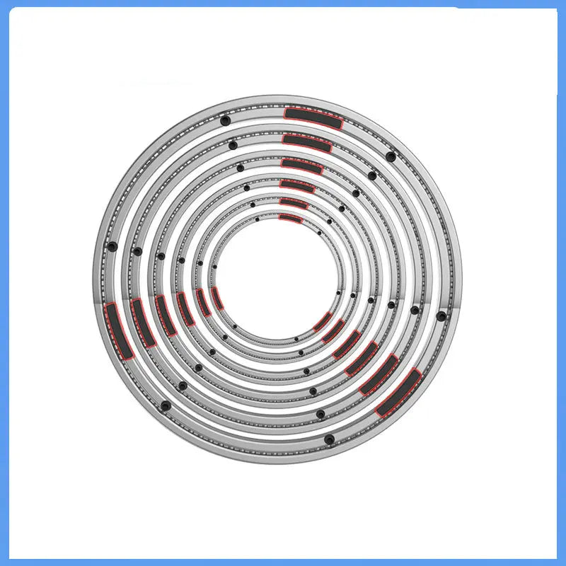 anneau métallique antidérapant lazy susan tournante industrielle diamètre adjustable non slip mats rondacier