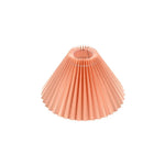abat jour plissé moderne blanc rose vert pliable opaque salon chambre