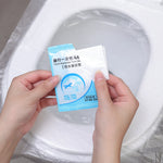 couvre siège toilette jetable blanc palmiers avions pratique paquet 100 unités