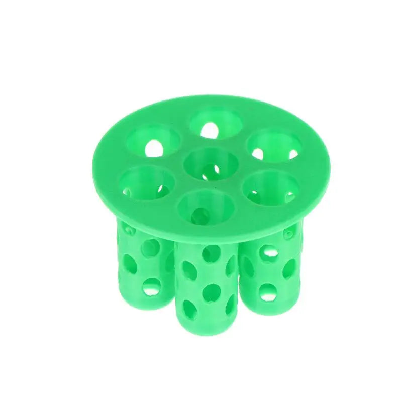 rouleaux cheveux modernes perforés adhésifs couleur rouge jaune vert noir rose bleu blanc pack