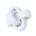 décoration maison puzzle noeud résine naturelle rayures moderne minimaliste