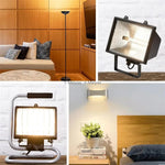 ampoules led transparentes modernes 360° 2700k 6500k e27 adhésives 50000h 1m salon