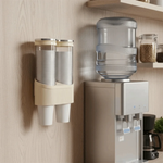 porte coupe double compartiment beige clair ridges verticales moderne adhésif porte coupe supports coupe