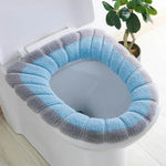 couvre siège toilette velours gris rose bleu vert beige confortable moderne salon