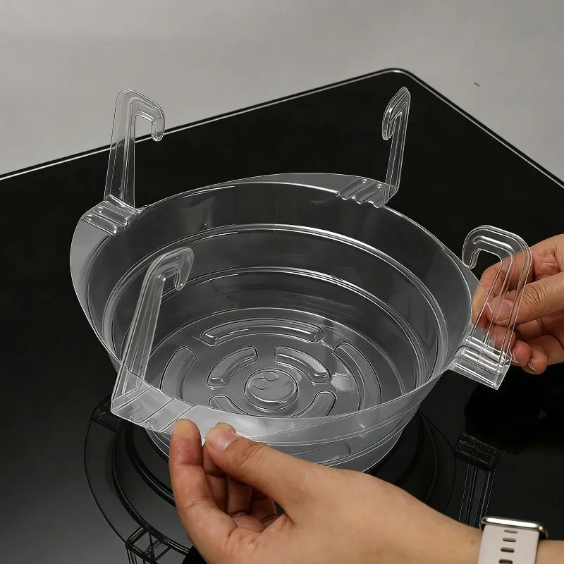 supports plante suspendus transparents modernes clips gravés jardin maison salon chambre
