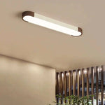 plafonnier led moderne noir bois naturel contemporain autonome flux lumineux variable certifié ccc