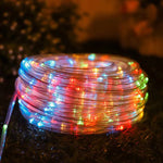 guirlande lumineuse solaire blanc chaud filament led moderne piquetextérieur étanche ip65 abso led