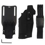 holster glock 17 19 lampe torch multicam camouflage noir mat vert ranger