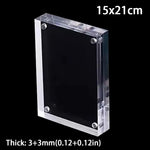 cadre photo moderne transparent 10x15cm 15x21cm 5x8cm 6x9cm 7x10cm 7x12cm 9x13cm