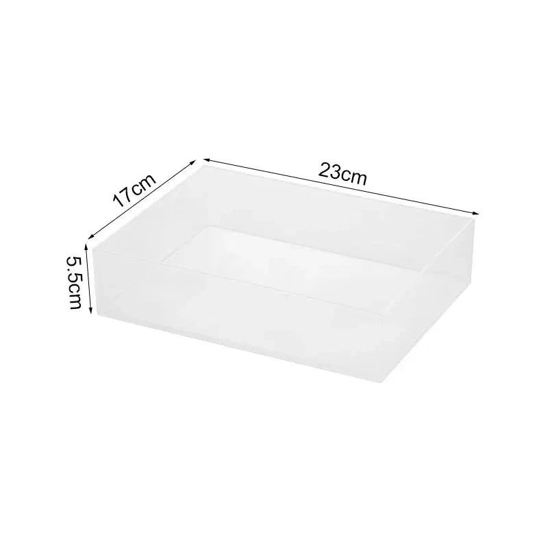 boîtes rangement jouets blanc transparent modernes réutilisables respectueux environnement cosmétiques articles divers poignées noires