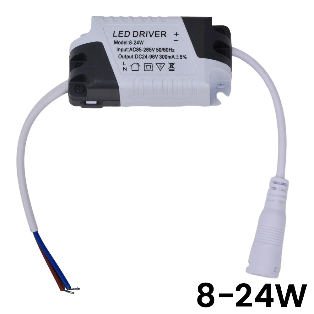 adaptateur alimentation led driver 120v 240v sortie dc24 96v blanc gris moderne