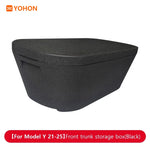 boîte rangement voiture isotherme noire epp pratique moderne compartiments amovible camping voyage