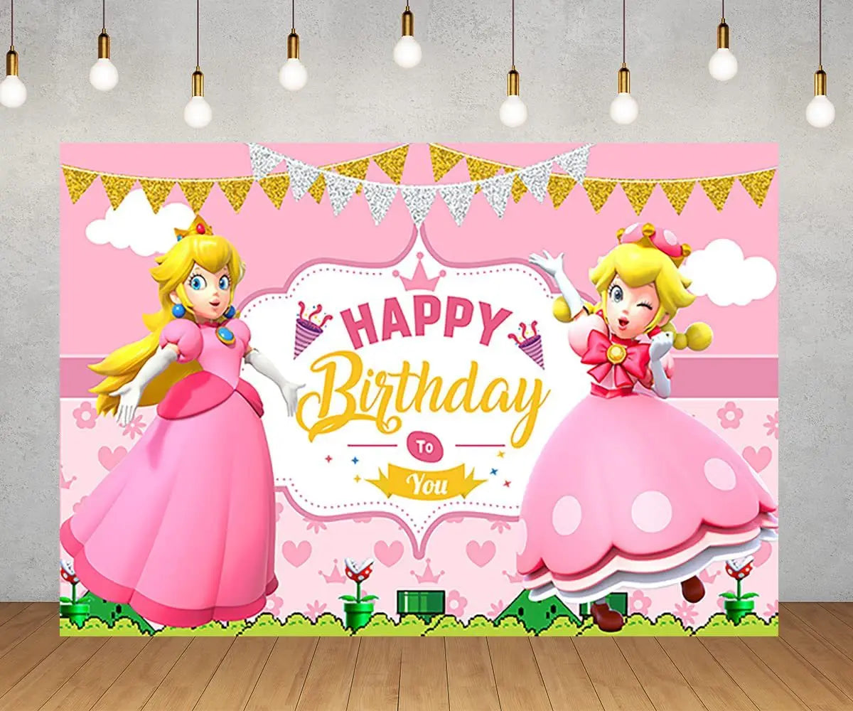 Table complète décorée avec le kit anniversaire princesse Ombre Interieur